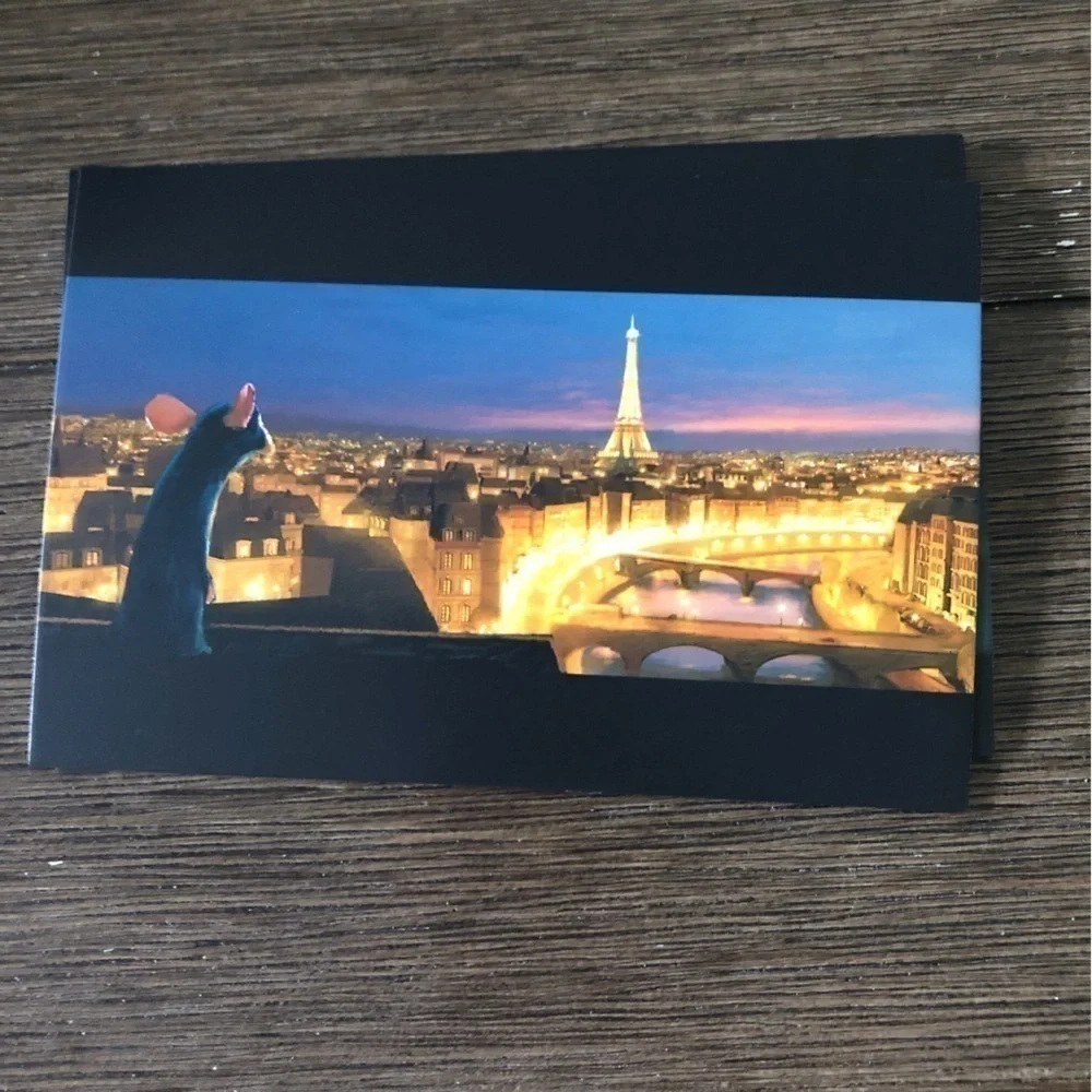 Disney Pixar Movie Postcards: Ratatouille, & Your Friend the Rat 5 pack.